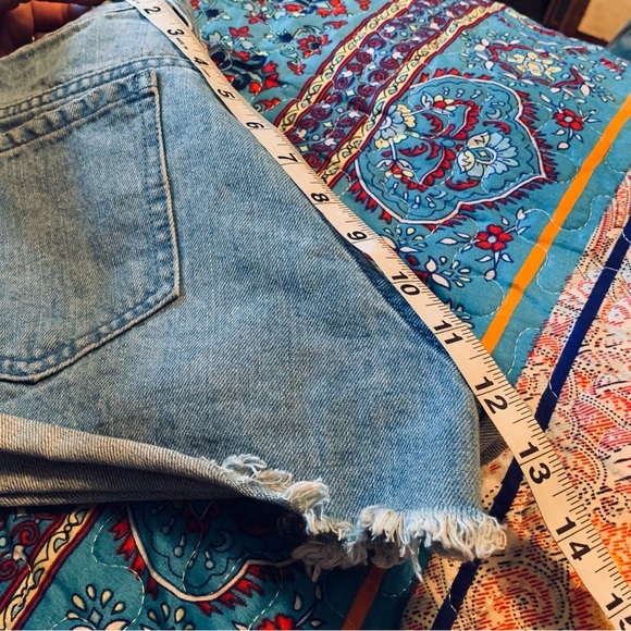 Volcom Brand Jean Shorts- Stoned Rolled Short - Picture 8 of 9